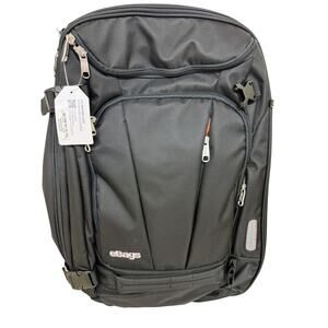 eBags TLS Mother Lode Weekender Convertible Travel Backpack- Black